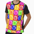 Lemon Pattern Aesthetic – Colorful Citrus Seamless Print for Summer by Italkam