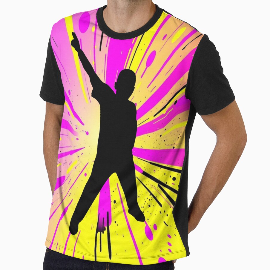 Rave Dancer Neon Explosion Comic Style by UNK-Fatigues