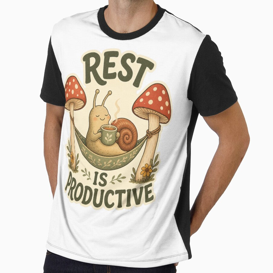 Rest Is Productive – Cozy Snail Self-Care by sabily