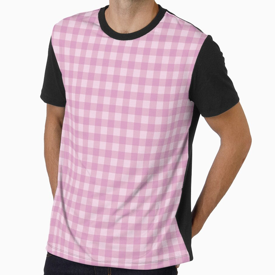 Pink Picnic Gingham Pattern by Emmyteddy