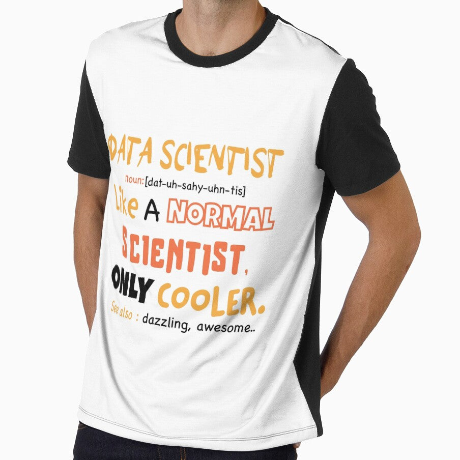Data scientist definition, funny data science gift idea / data analyst by anodyle