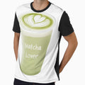 Matcha Lover Aesthetic Green Tea Latte Design by Yogabyadeola