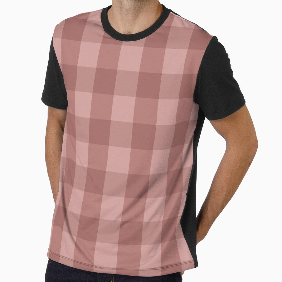 Classic Pink Gingham Pattern by sharamvatani