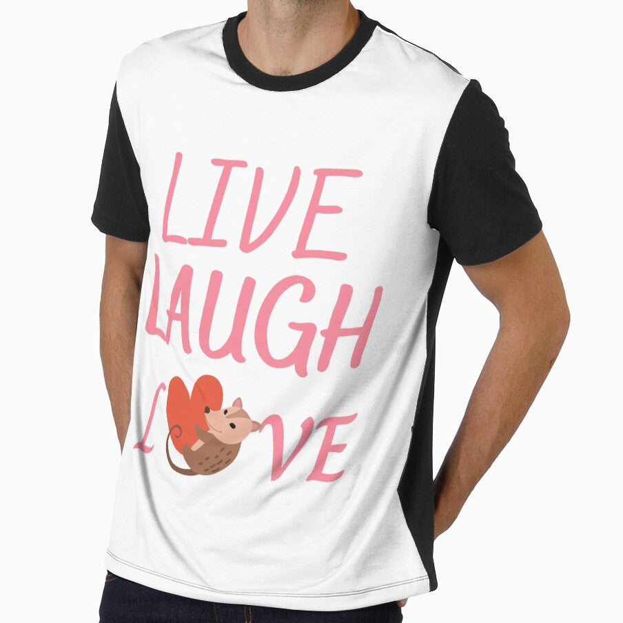opossum live laugh love, by Itsforyou1