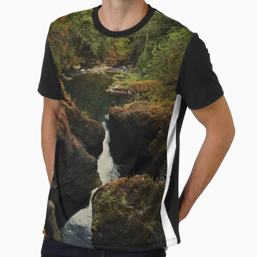 Olympic National Forest Calm Hidden Summer Stream by Dorples