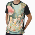 Kawaii Forest Picnic with Mushrooms and Animals by Kawaii Drops