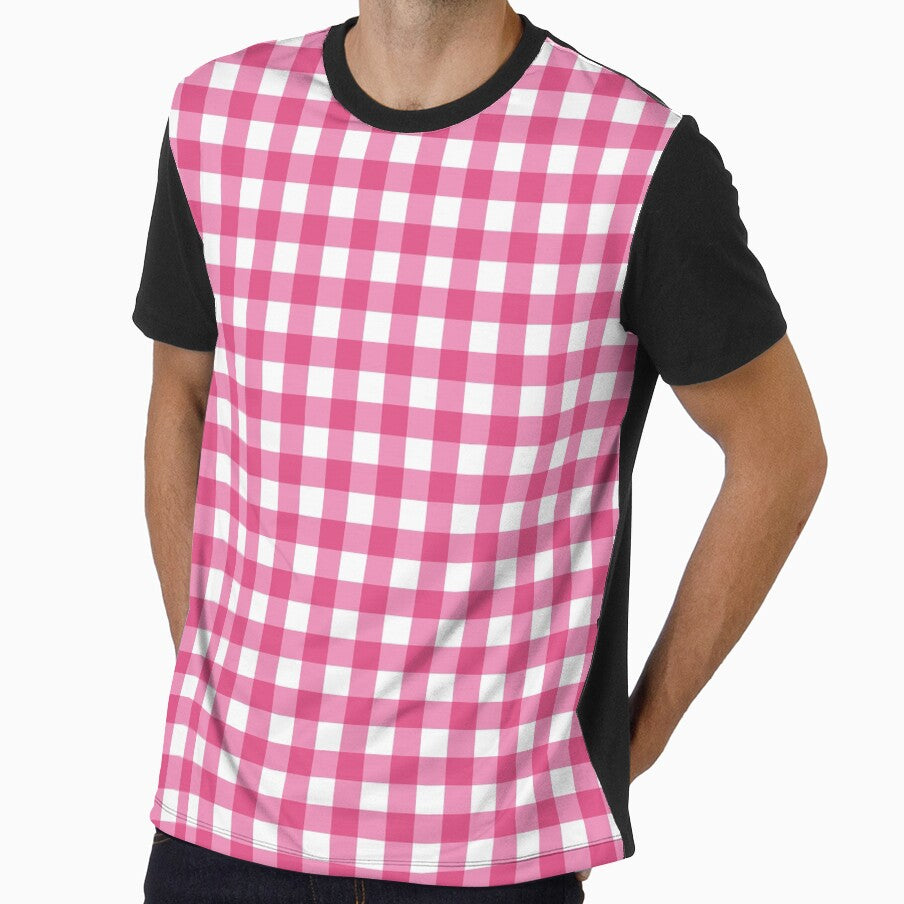 Cute Pastel Pink Gingham Checkered Pattern by velvetearth