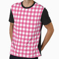 Cute Pastel Pink Gingham Checkered Pattern by velvetearth
