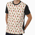 Strawberry Chocolate Cupcake Pattern by LouieVanille