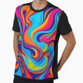 Swirly style vibrant pattern by Studio Quirk