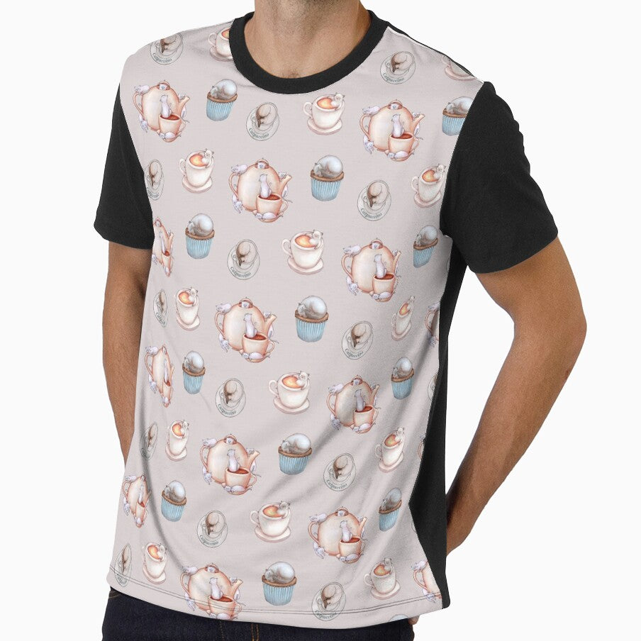 Kawaii breakfast cats pack - Coffee and tea time cats by Denise, Denisn't