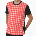 RED GINGHAM PRINT by Glossypop