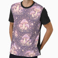 Fairycore Mushroom Garden Pattern – Magical Forest Fantasy Design by Creativeeworld777