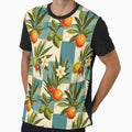 Vintage Citrus Floral Pattern by junkydotcom