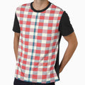Red Gingham Print Pattern by PinUpPizzazz