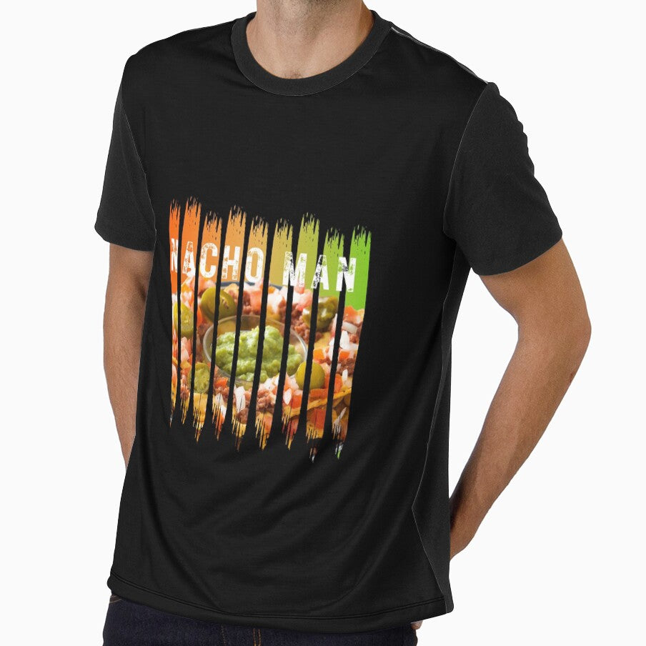 Nacho Man | Funny Foodie Design for T-Shirts, Stickers, and Gifts by TheReporter1