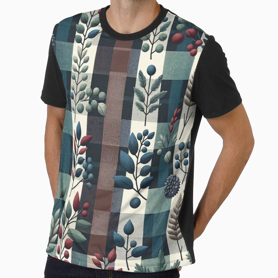 Winter-Inspired Checkered Print Pattern by PinUpPizzazz