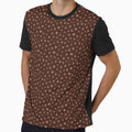Strawberry Dark Brown Polka Dot Pattern by LouieVanille