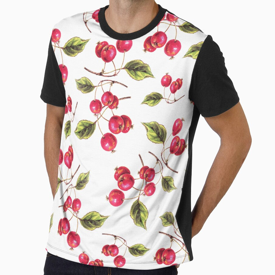 Vintage Cherry Pattern Retro Collection by Karam Barakat