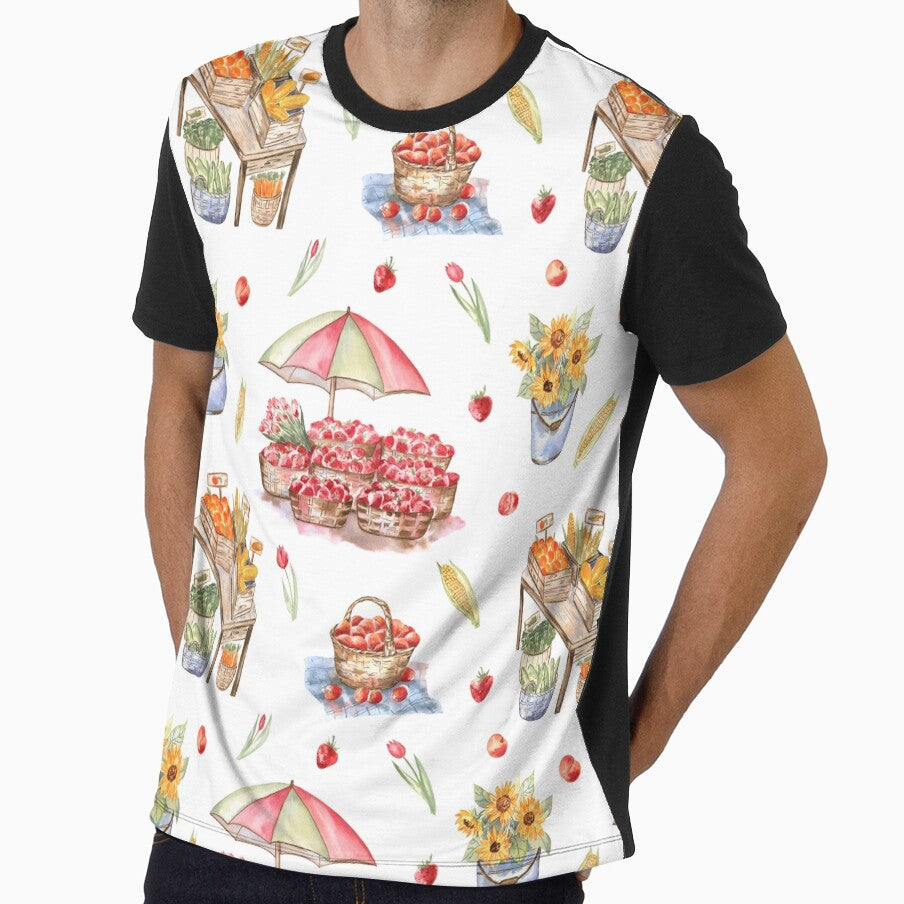 Farmers Market Summer Pattern by Flowersforbear