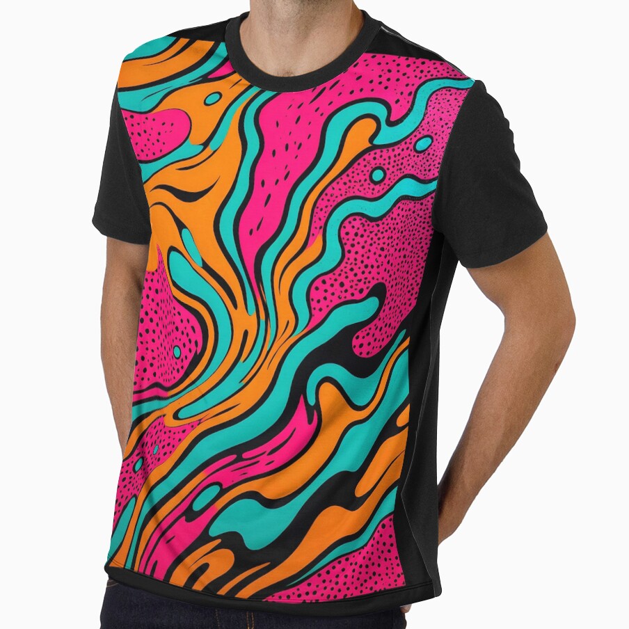 Copy of 80s style vibrant pattern by Studio Quirk