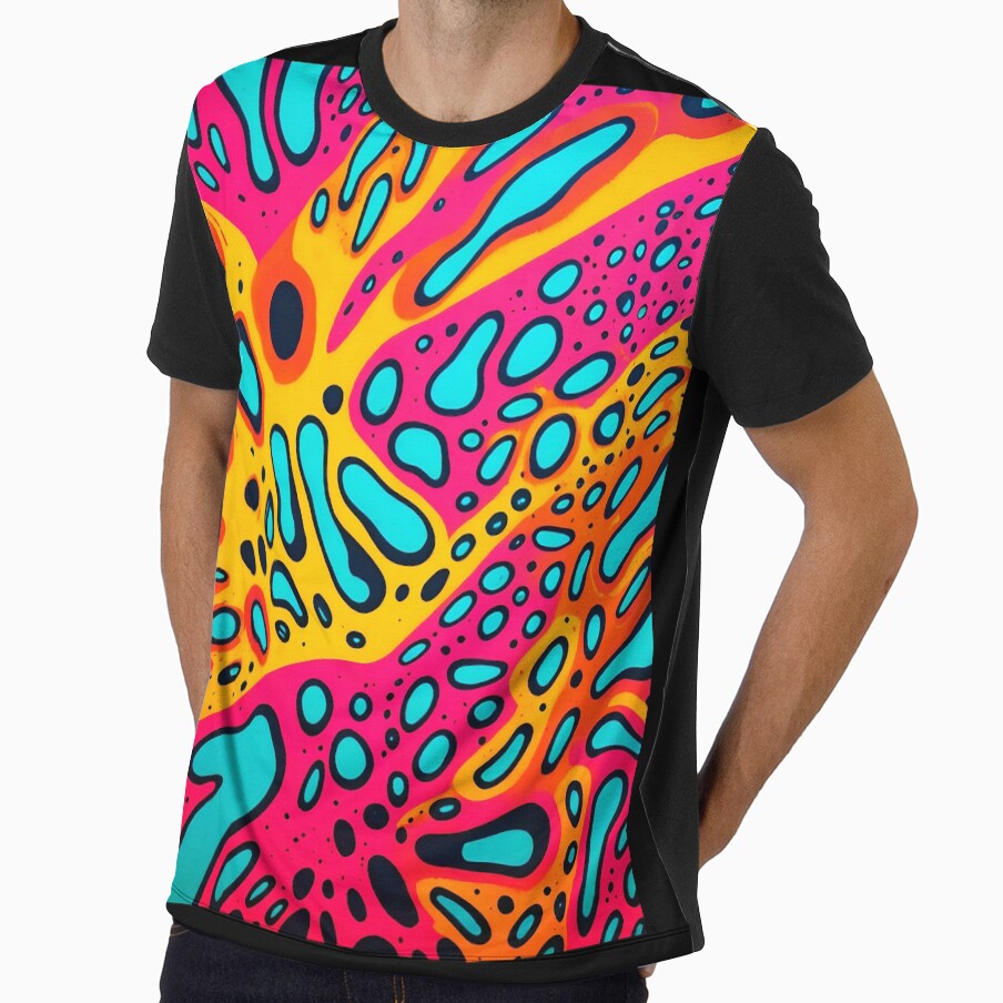 80s style vibrant pattern by Studio Quirk