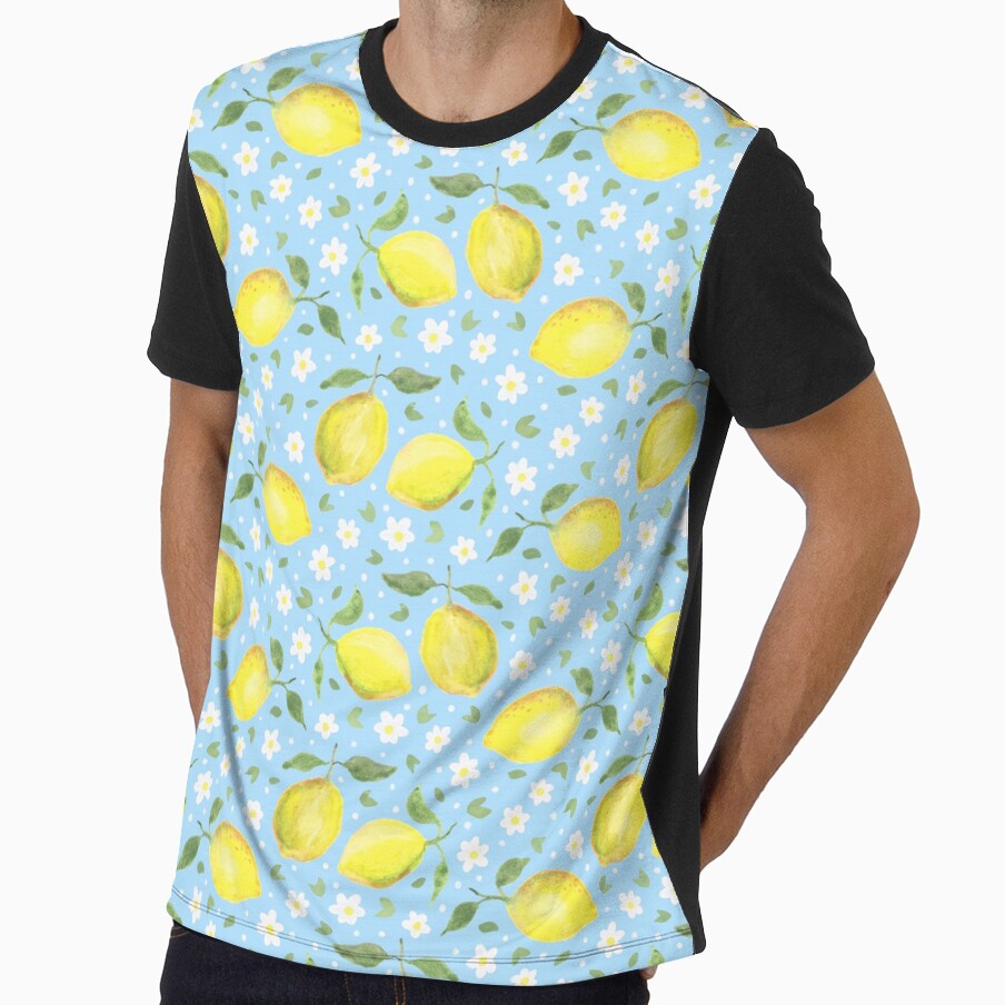 Lemon and Daisy Pattern by Julie Erin Designs