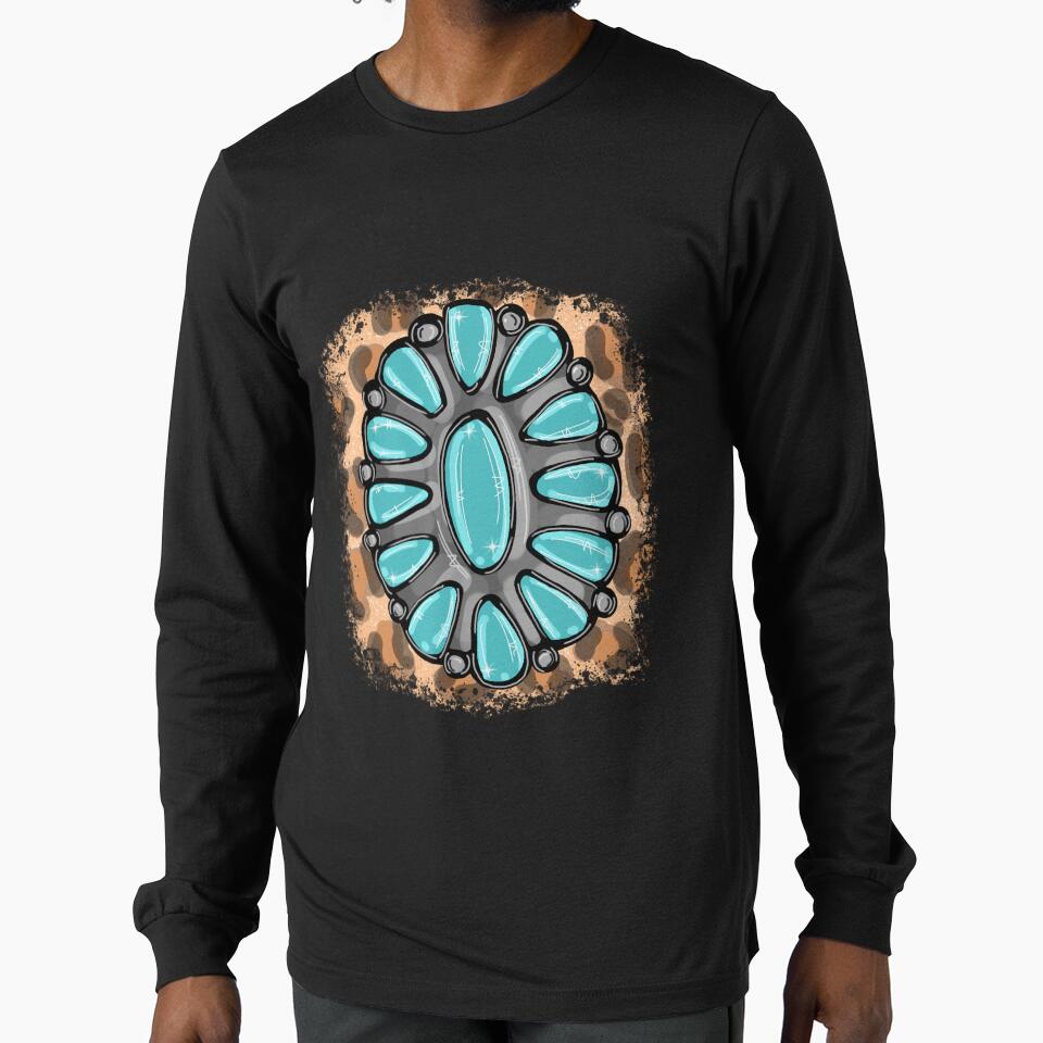 Turquoise Leopard by mbstickerco20