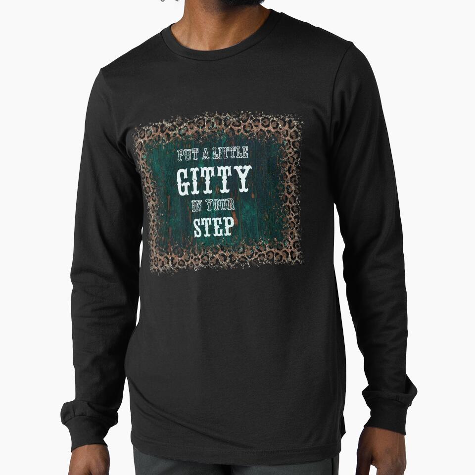 Put A Little Gitty In Your Step by mbstickerco20