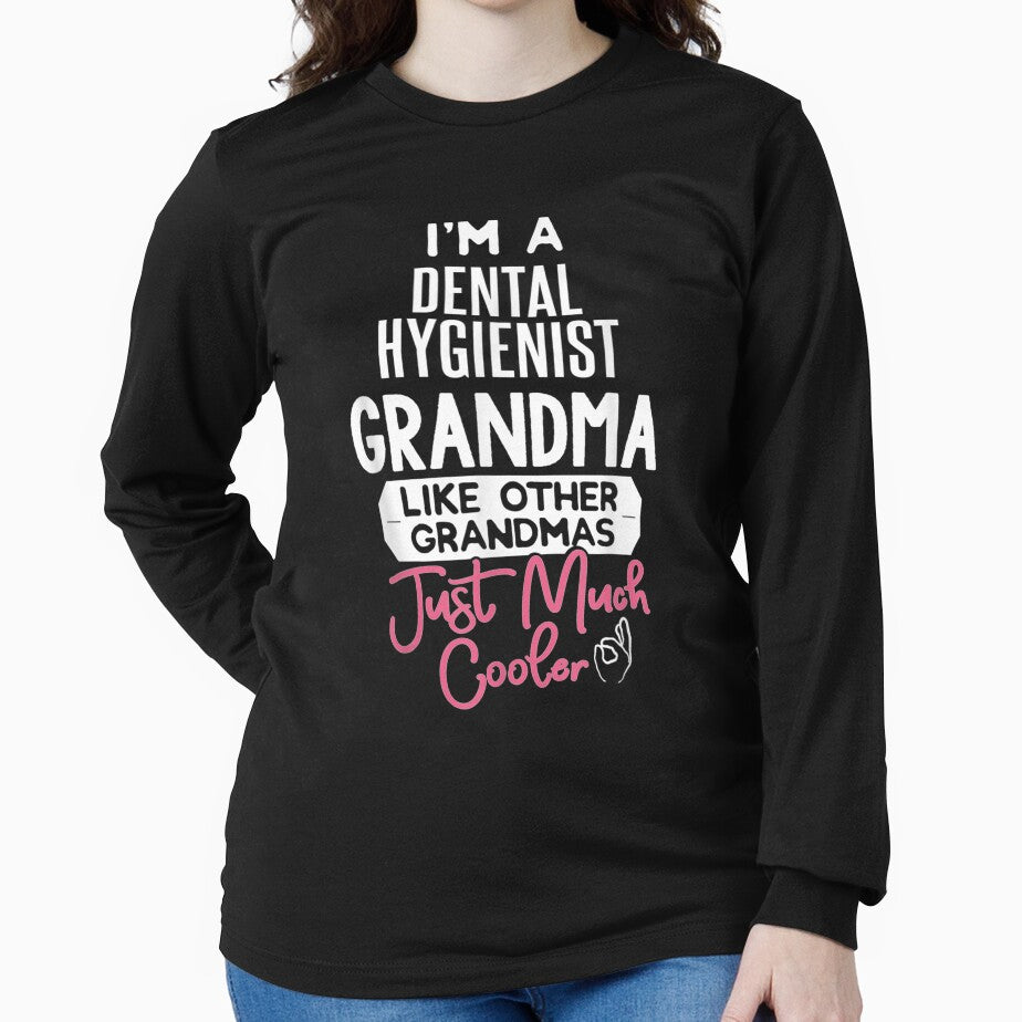 Cool Mothers Day Design Dental Hygienist Grandma by jerrie9