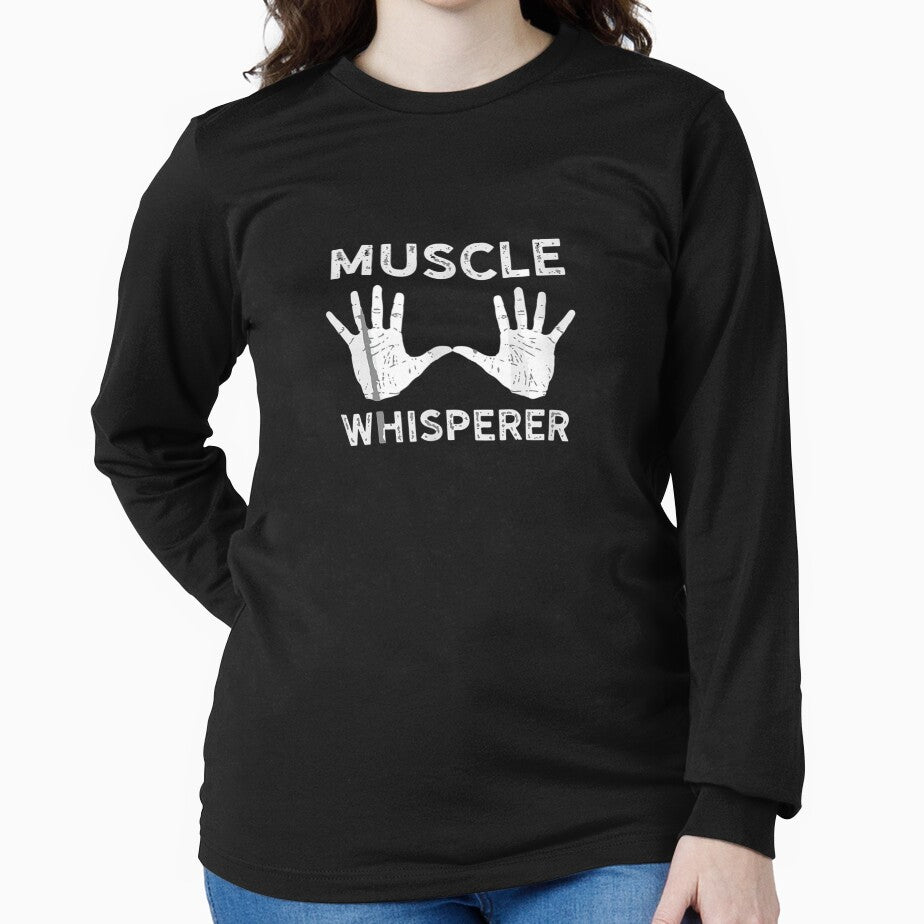 Funny Massage Physical Therapist T Muscle Whisperer by christinero2