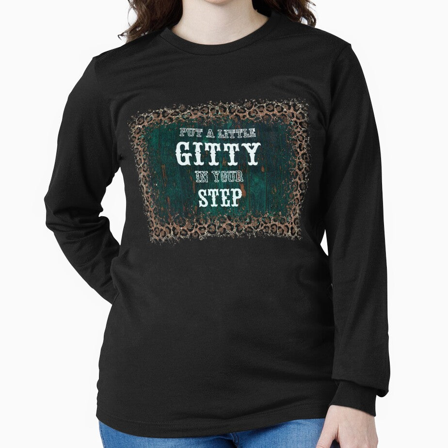 Put A Little Gitty In Your Step by mbstickerco20