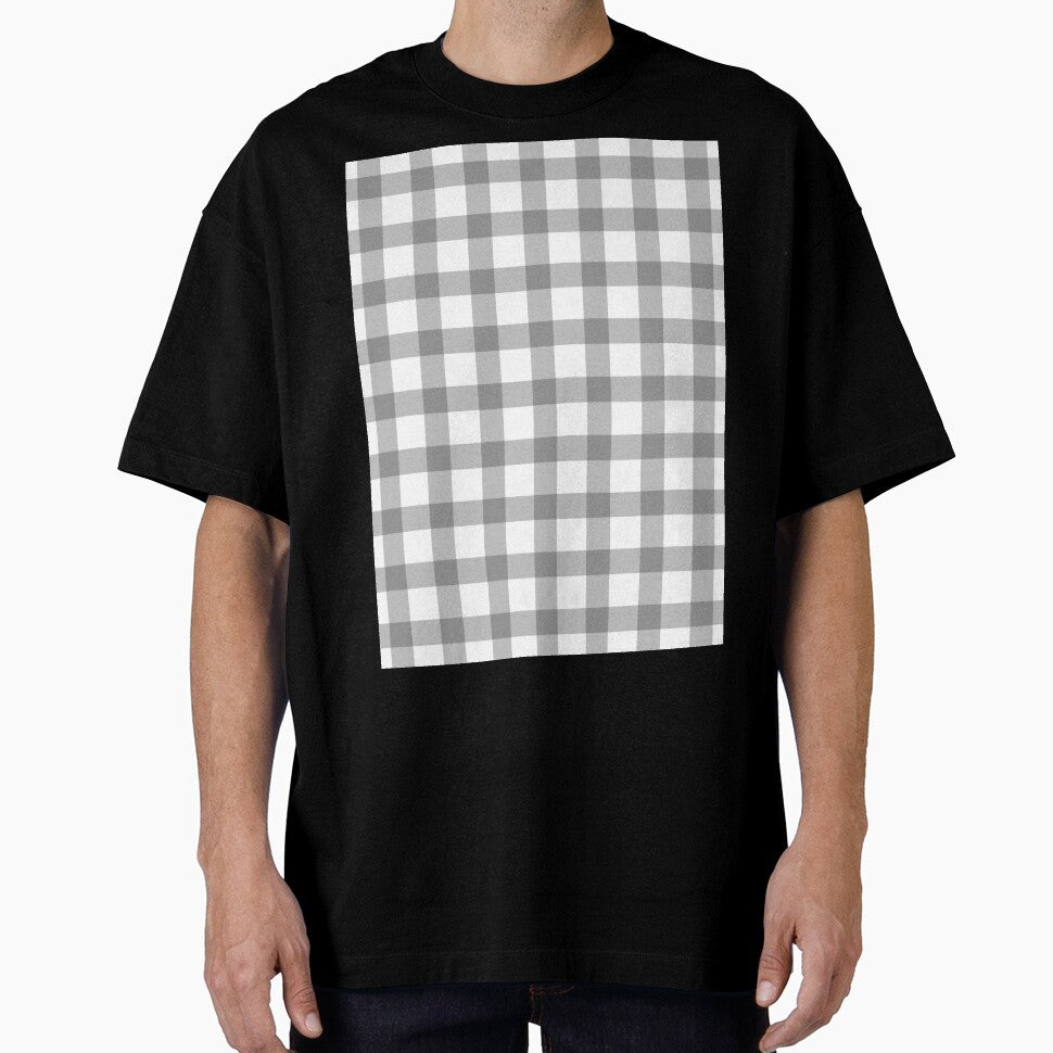 Gray gingham pattern by Zaya_art