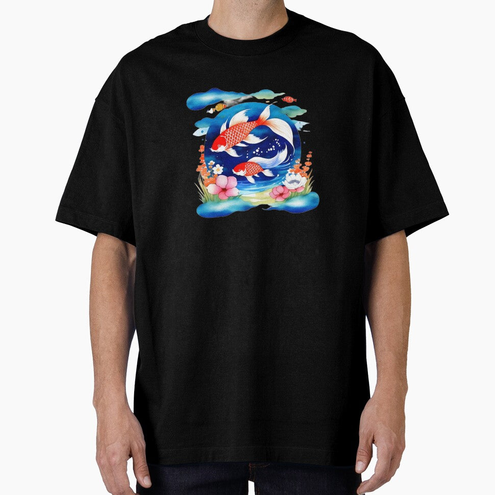 Swimming Koi Fish by Whimsy Fae Studio