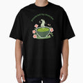 Cute Matcha Cup Graphic – ‘Powered by Matcha’ Illustration by Joy & Art