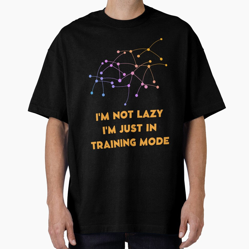 I'm not lazy, I'm just in training mode by anphinasdesigns