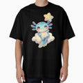 Kawaii Baby Axolotl Cloud Magic Star Balloon Cute Animal by GrumpySableye