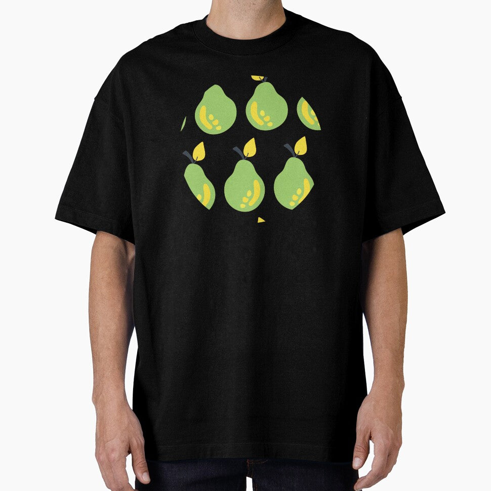Retro Green Pears by Sandra Hutter