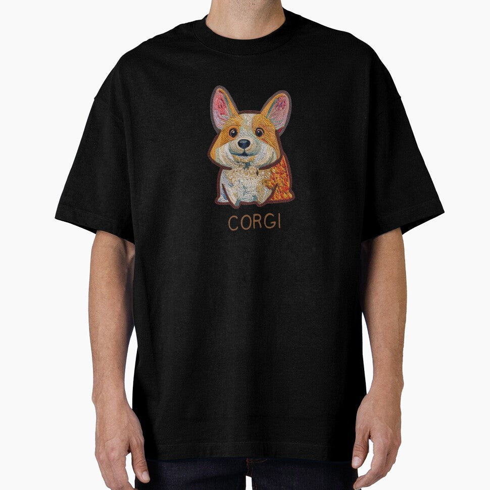 Corgi Series Star_Style A_004, dog animal funny cute T-Shirt shirt CorgiMANIA by aniMo Japan
