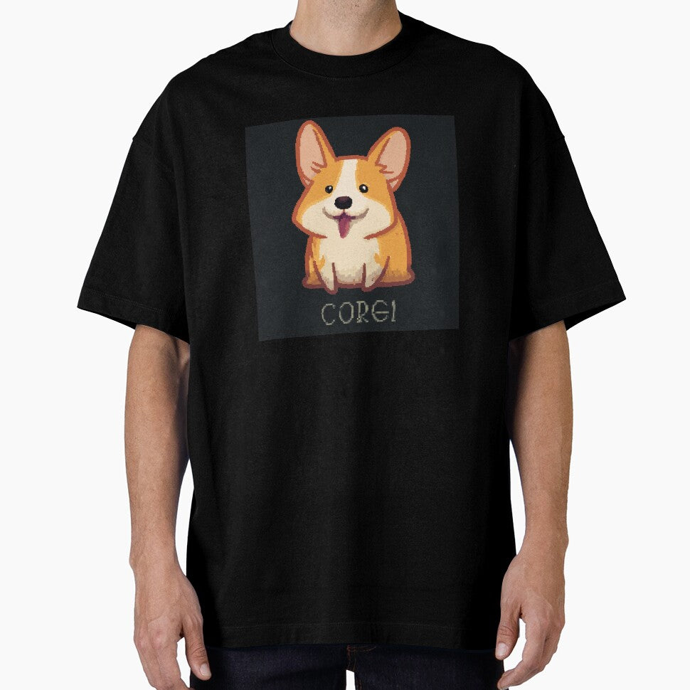 Corgi Series Star_Style A_010, dog animal funny cute T-Shirt shirt CorgiMANIA by aniMo Japan