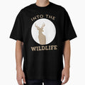Into the Wildlife – Minimal Deer Silhouette Nature Design by IndianShopper
