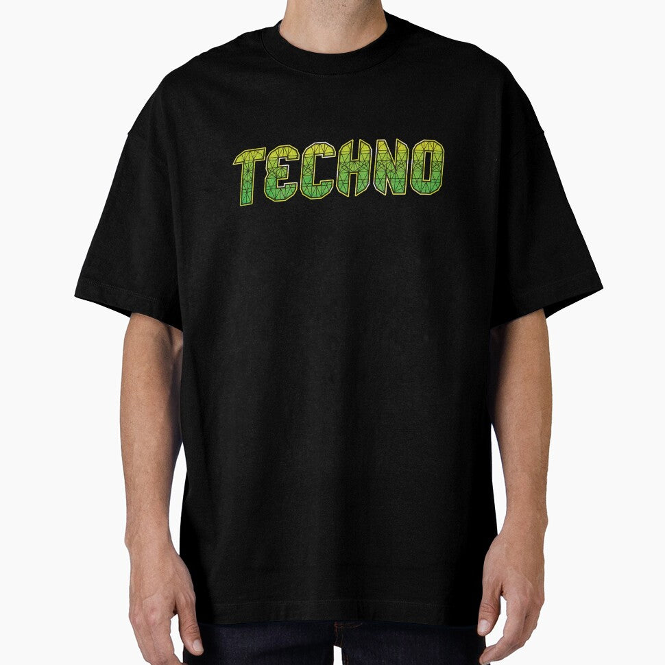 Techno music - green & yellow by sunsetgraphics
