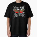 Moth Tribal Shirt – Dark Techno Rave Aesthetic Streetwear by fidelitycastro