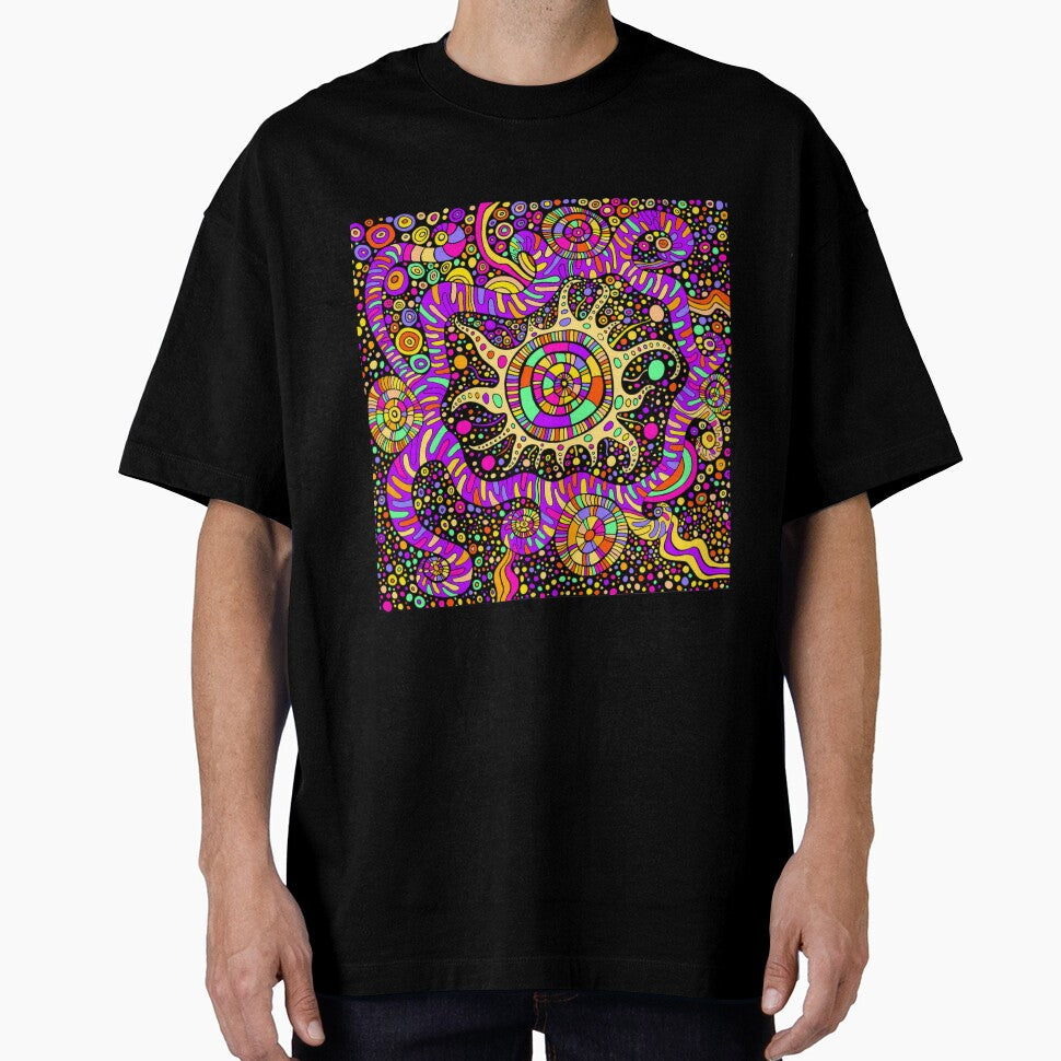 Trippy UV Rave Tentacles Black Light Trip by willybadu