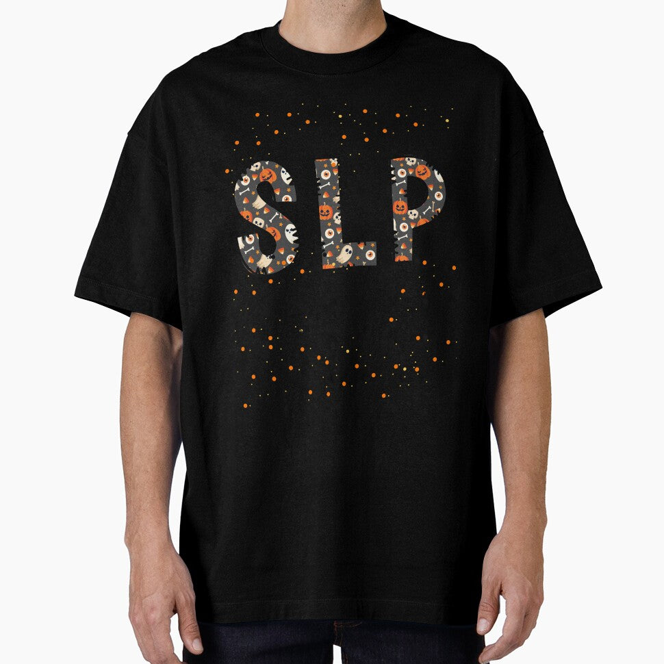 Speech Language Pathologist Halloween Speech Language Pathologist T-Shirt by Talk Tee Me by JF