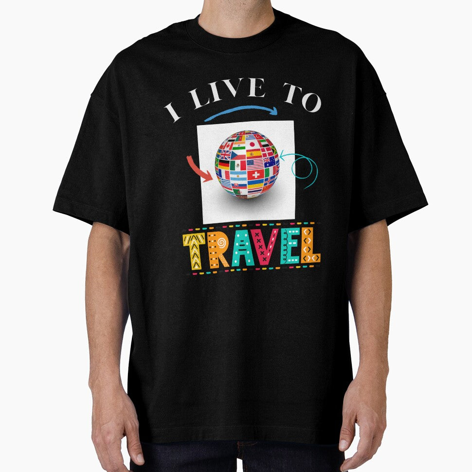 I Live to Travel by Planet Agora