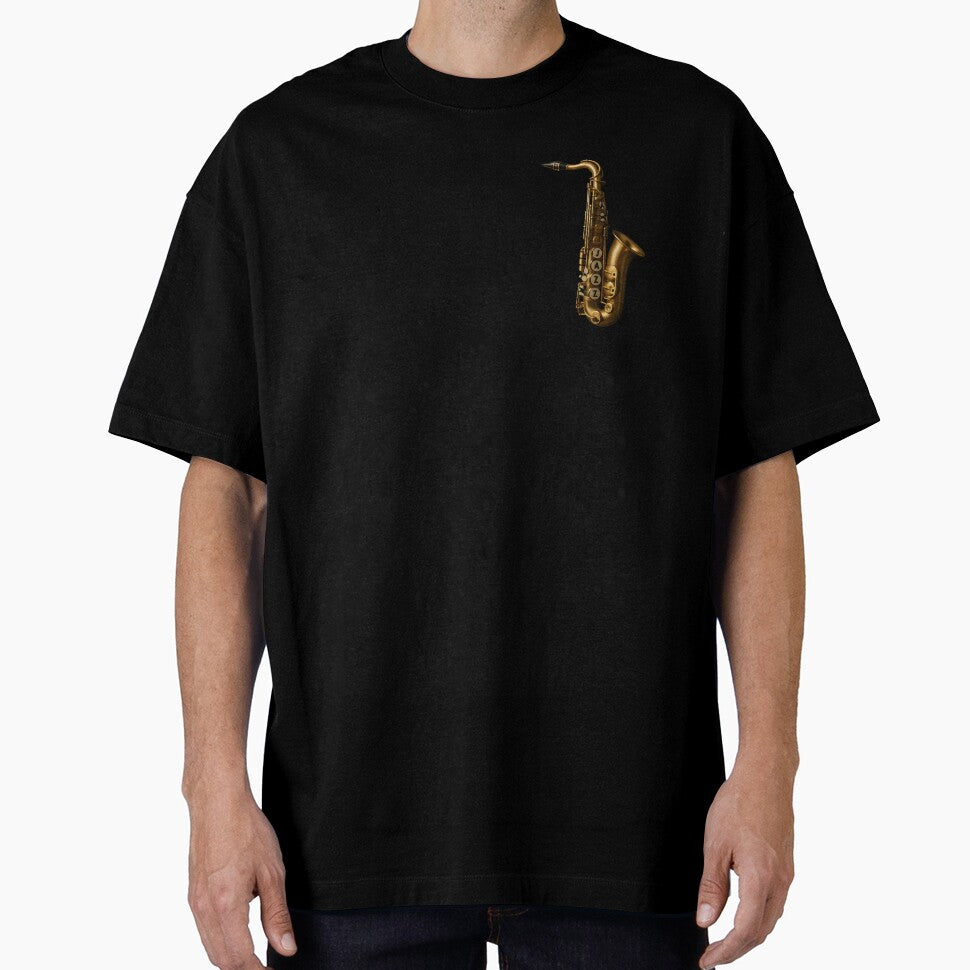 Jazz Sax gold logo by Soulstuff