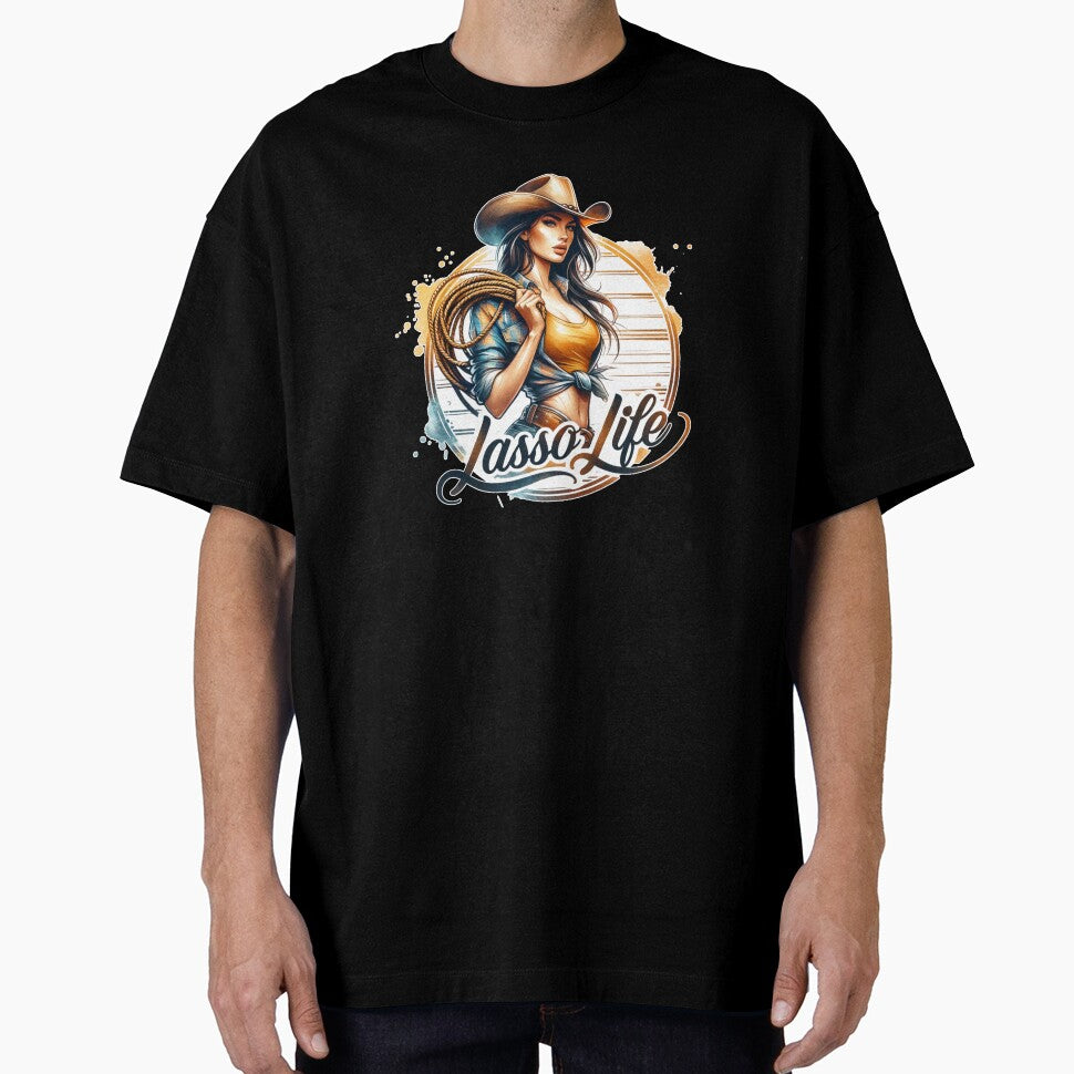 Western Spirit Cowgirl Design- T-shirt, Mugs, Stickers & More by artedigital99