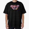 Colorful Moth - Black by Negin Mf Designs