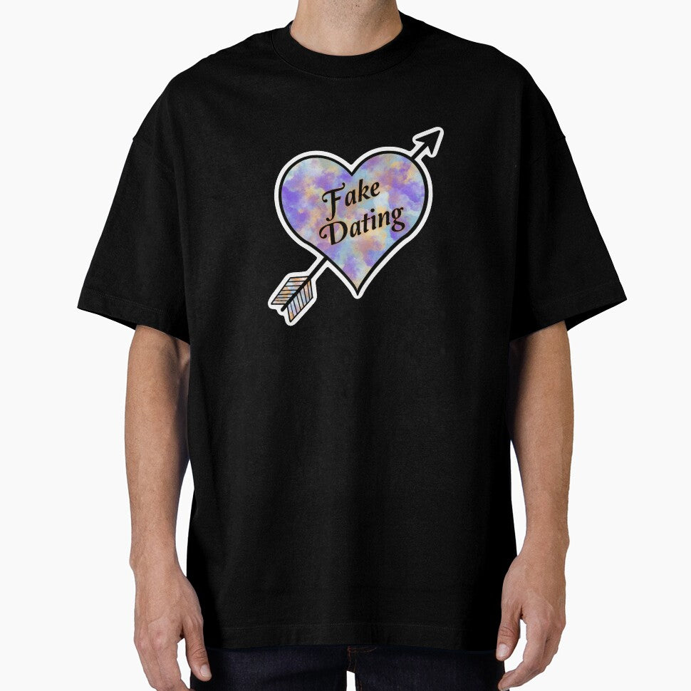 Book Trope Love Heart - Fake Dating by VHaywardDesigns